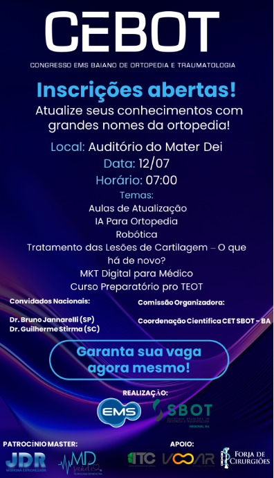 Congresso EMS Baiano de Ortopedia e Traumatologia