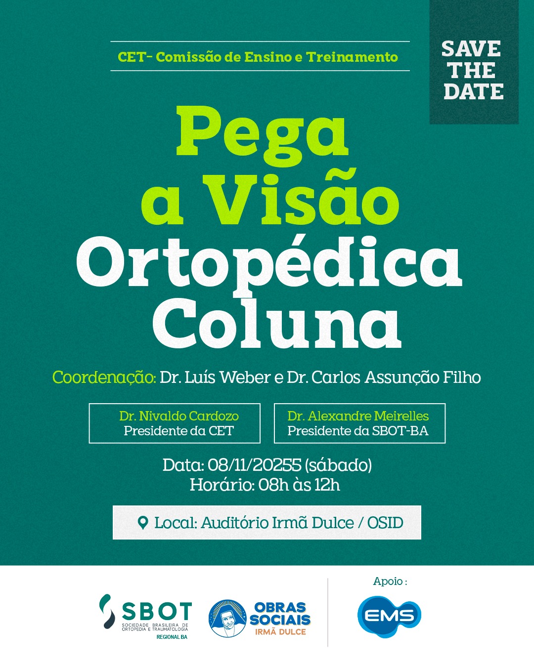 Pega a Visão Ortopédica / Coluna